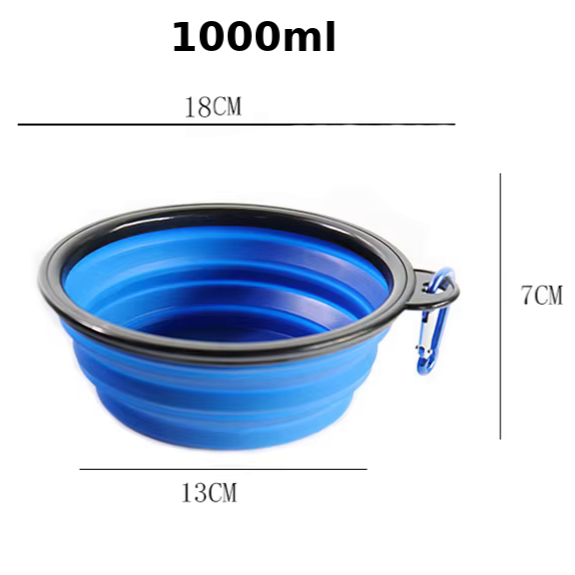 Faltbare Hundeschüssel